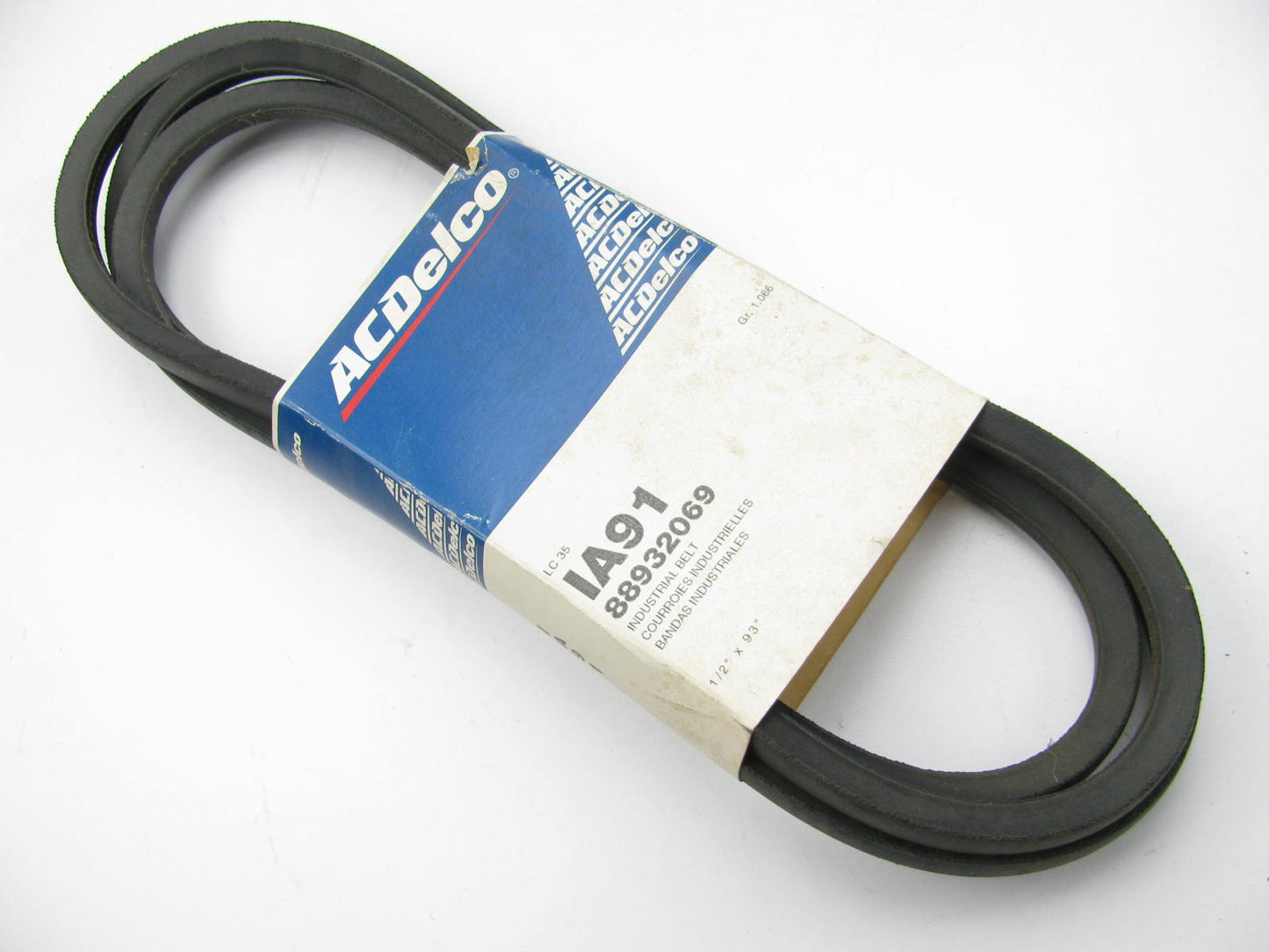 Acdelco IA91 Industrial Accessory Drive Belt - 1/2'' X 93''