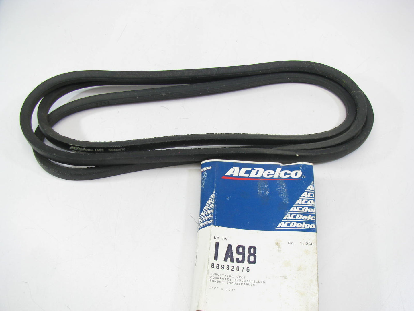 Acdelco IA98 Industrial Accessory Drive Belt - 1/2'' X 100''