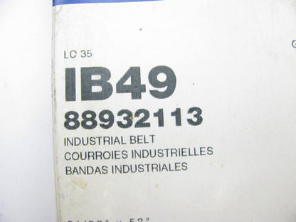 Acdelco IB49 Industrial Accessory Drive Belt - 21/32'' X 52''