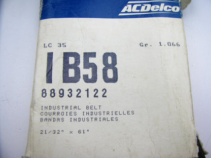 Acdelco IB58 Industrial Accessory Drive Belt - 21/32'' X 61''