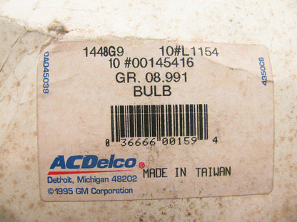 NOS Original Vintage Box Of 10 Delco L1154 Miniature Car Lamps Light Bulbs 1154