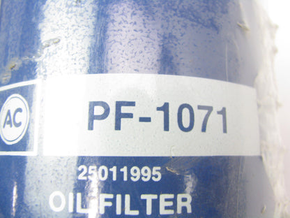 Acdelco PF-1071 Engine Oil Filter Replaces PH3900 51602 L34421 LF395 BT427