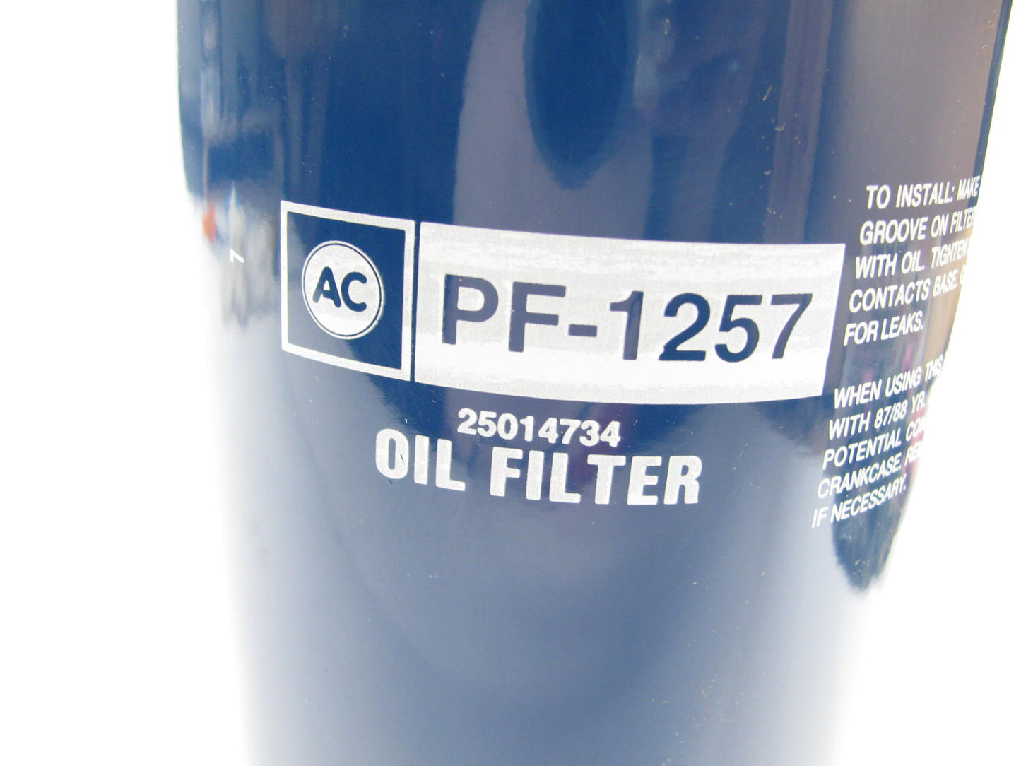 Acdelco PF-1257 Engine Oil Filter Replaces PH7136 51808 L49087 LFP3871 LF478