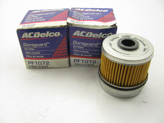 (2) Acdelco PF1072 Oil Filters