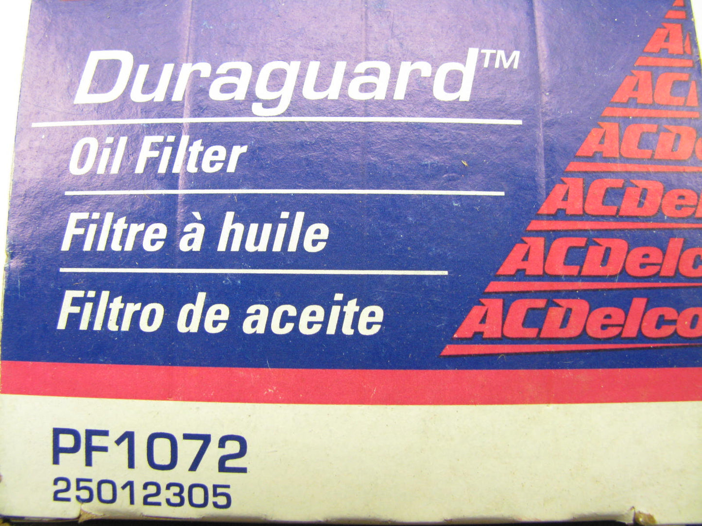 (2) Acdelco PF1072 Oil Filters