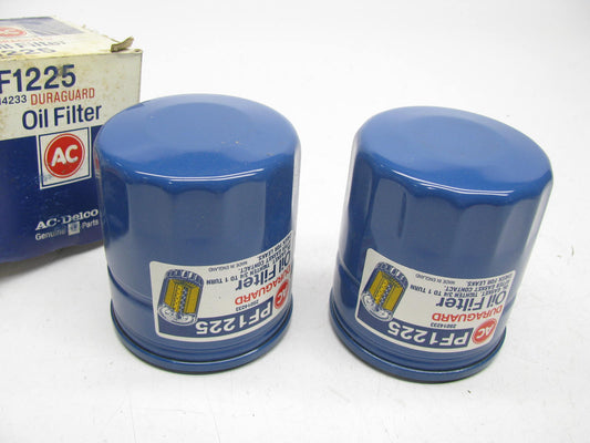 (2) Acdelco PF1225 Engine Oil Filters