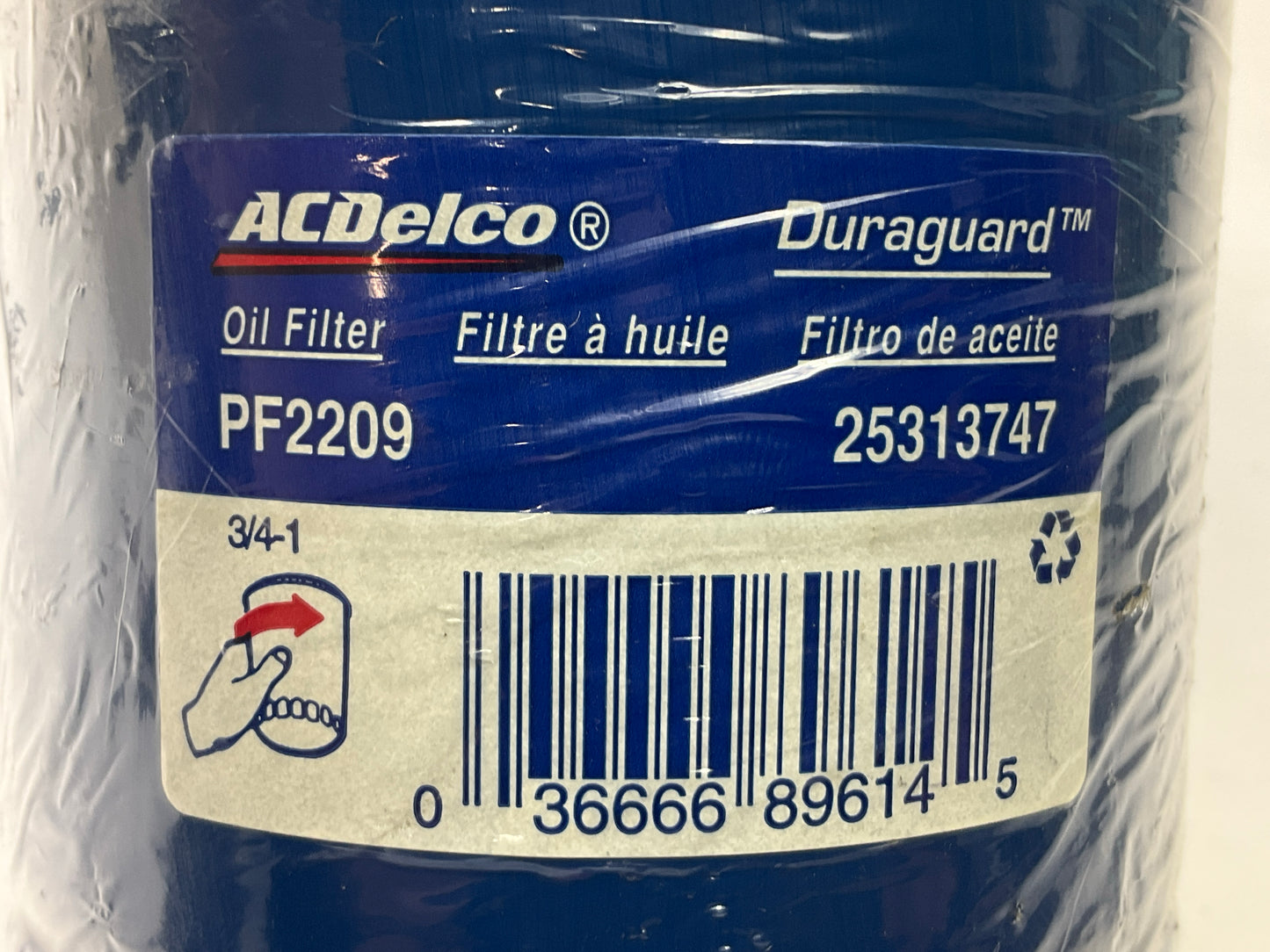 Acdelco PF2209 Engine Oil Filters Replaces 25313747, 51158