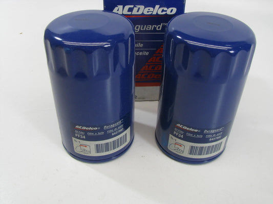 (2)  Acdelco PF34 Engine Oil Filter Replaces PH2825 51364 L30042 PH561 LF387