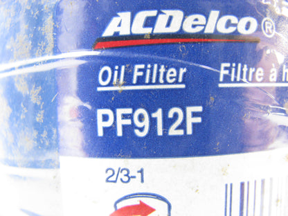(3) Acdelco PF912F Oil Filter Replaces PH3306A 51797 L40110 PH933 LF356 LF690