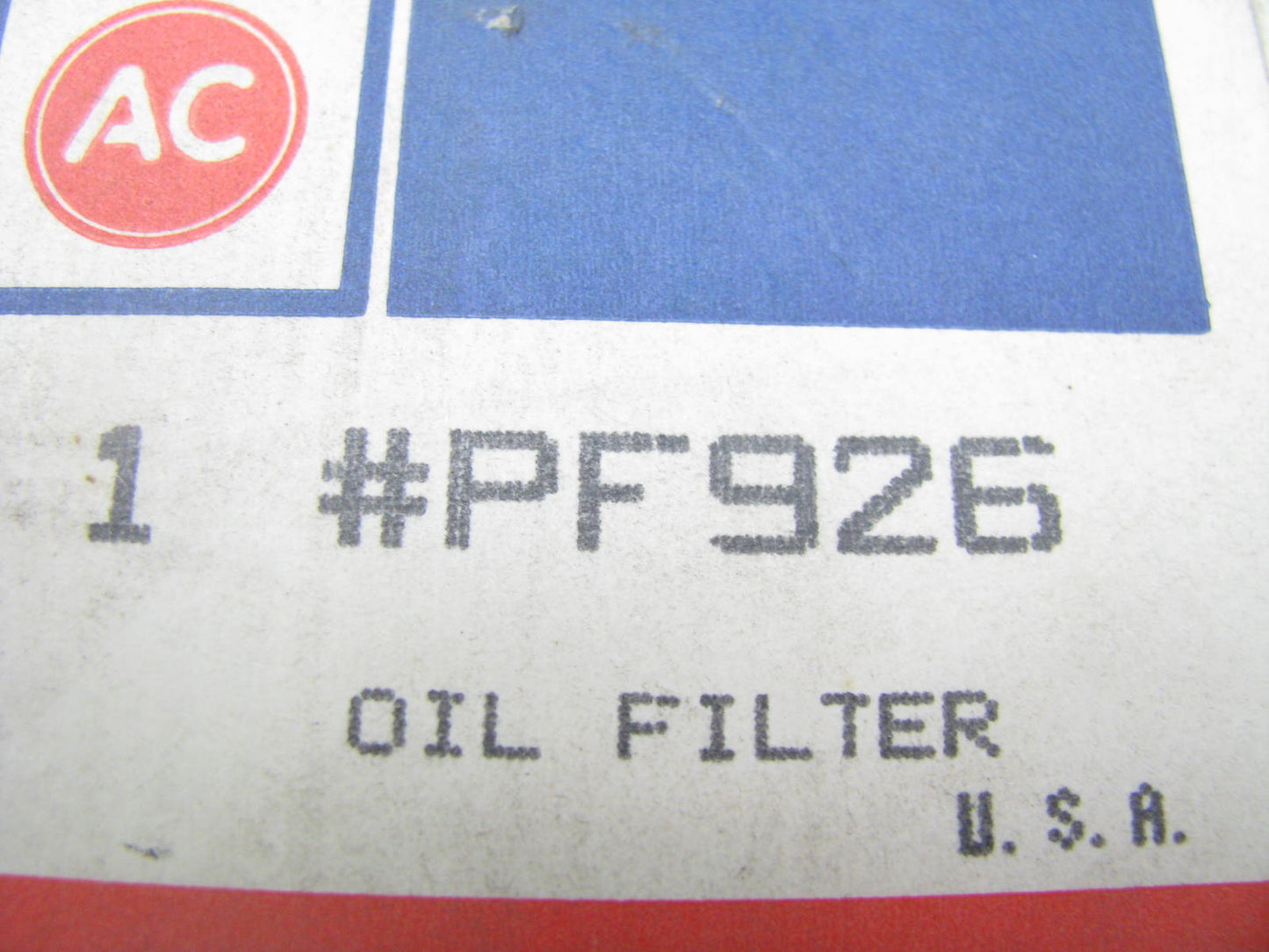 Acdelco PF926 Hydraulic Filter  Replaces 25010964 P164241 HF6202 P555461