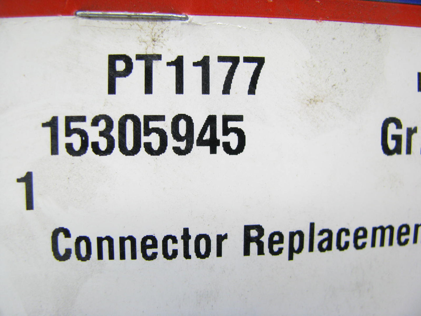 Acdelco PT1177 Body Harness Connector - 15305945