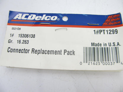 NEW Acdelco PT1299 Multi-Purpose 2-Way Wire Harness Connector 15306138