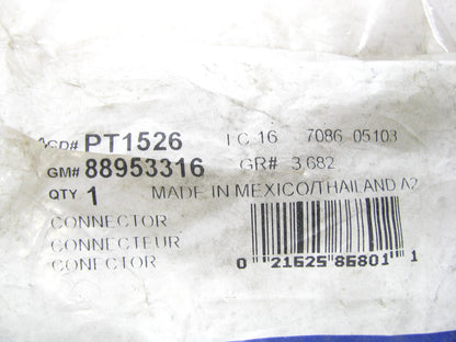 Acdelco PT1526 Mass Air Flow Sensor Connector 2003-2005 Cadillac 3.2L 3.6L-V6