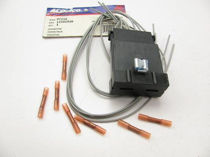 Acdelco PT210 HVAC A/C Control Switch Connector Wire Pigtail GM # 12101938