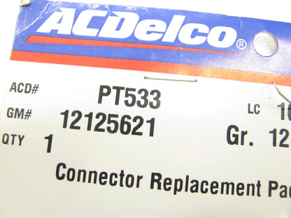 NEW GENUINE Acdelco PT533 2-Way Multi-Purpose Wire Harness Connector 12125621