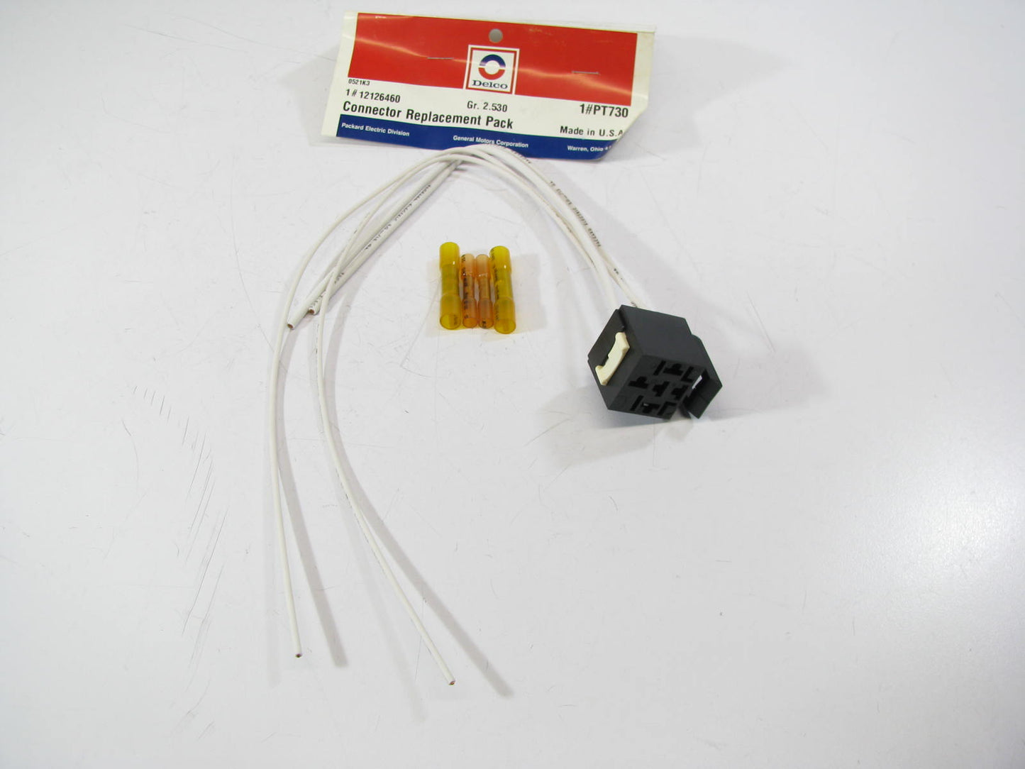 Acdelco PT730 Multi Purpose Relay Connector Pigtail - 12126460