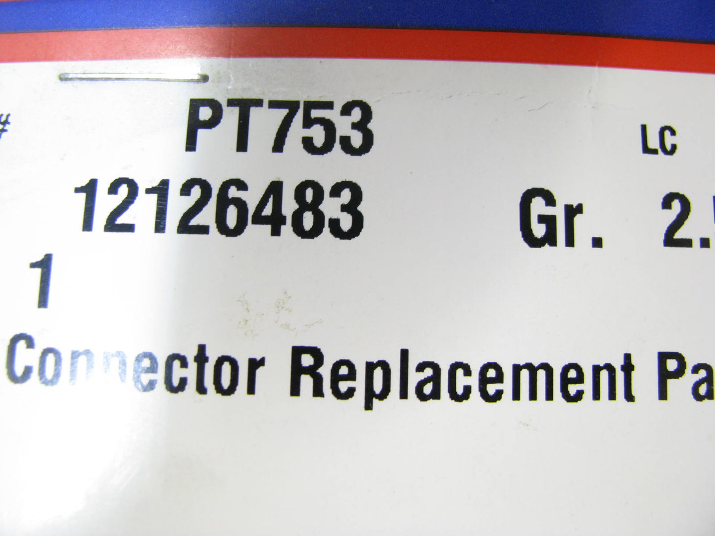 Acdelco PT753 Fuel Tank Harness Wire Connector Pigtail - 12126483