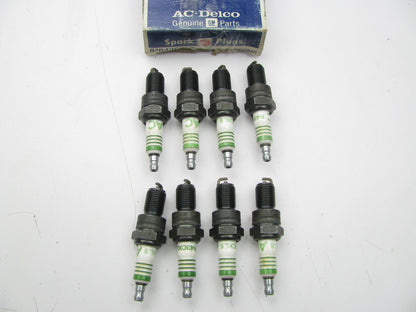 SET Of 8 - NEW GENUINE Acdelco R43CXLS Spark Plugs