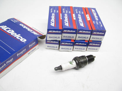 (8) Acdelco R43XLS Ignition Spark Plugs - Conventional