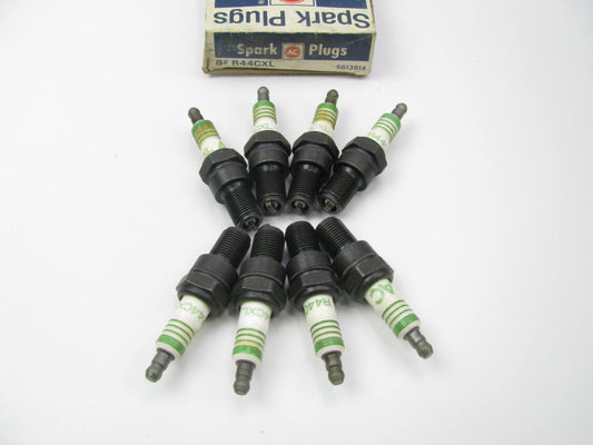 (8) ACDelco R44CXL Spark Plugs Marine Ignition Spark Plug Green Ring