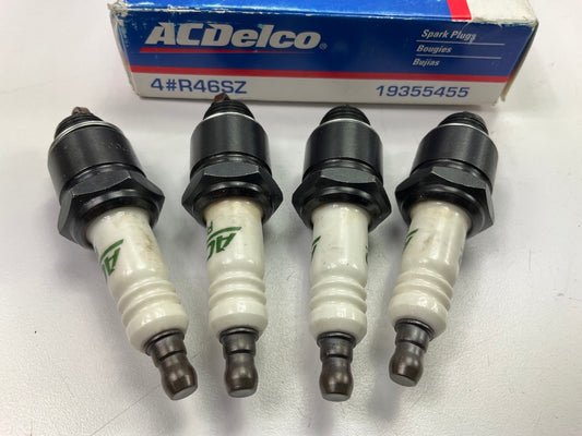 Pack Of 4 - Acdelco R46SZ Spark Plugs 19355455