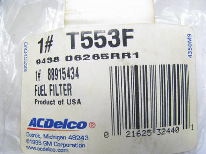 (2) Acdelco T553F Fuel Filter Replaces C1174PL 33074 F60059 L274F FF944 FF4010