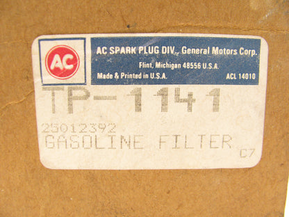 Acdelco TP-1141 Fuel Water Separator Filter Replaces PS3720 33476 F59173 FP889F
