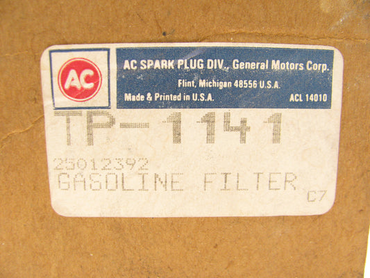 Acdelco TP-1141 Fuel Water Separator Filter Replaces PS3720 33476 F59173 FP889F
