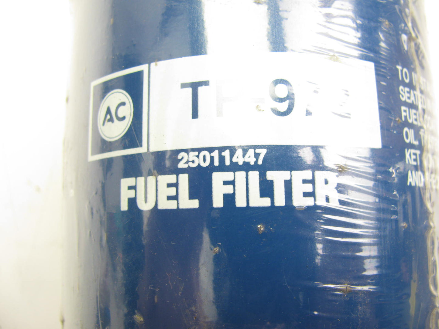 Acdelco TP-972 Fuel Filter Replaces 25011447 33341 P1118 F60132 FP251F FF985