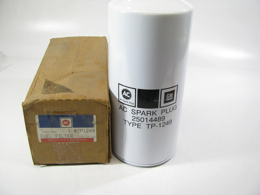Acdelco TP1249 Fuel Filter Replaces 25014489 P3643 33385 F74465 LFF3416 FF936