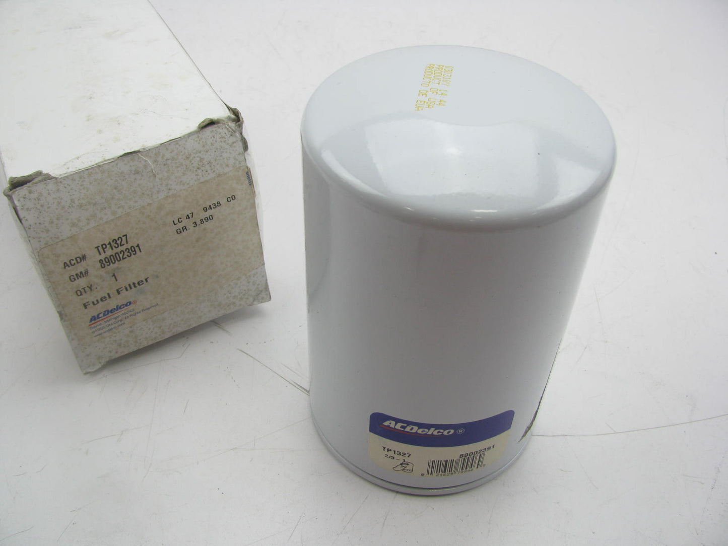 Acdelco TP1327 Fuel Filter Replaces P8191 33403 F65255 LK229I MK13063 P552603