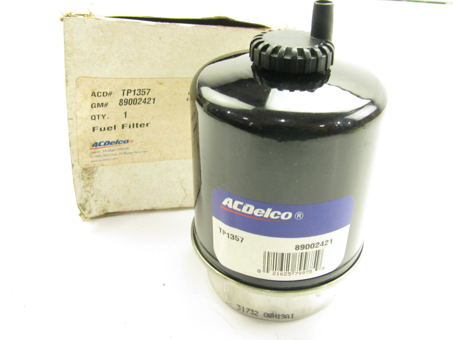 Acdelco TP1357 Diesel Fuel Filter, Replaces Fram PS7407, LFF8215