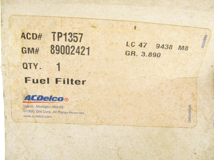 Acdelco TP1357 Diesel Fuel Filter, Replaces Fram PS7407, LFF8215