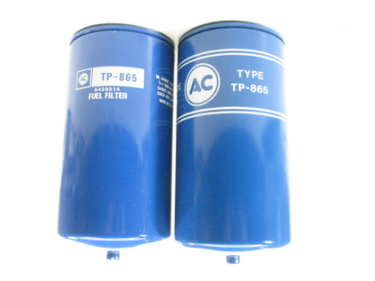 (2) Acdelco TP865 Fuel Filters Replaces P1103A 33522 F60233 LK200C FF999 FF5253