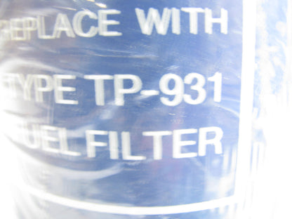 Acdelco TP931 Fuel Filter Replaces 33336 F60046 LFF3530 FF5067 P559275 BF888