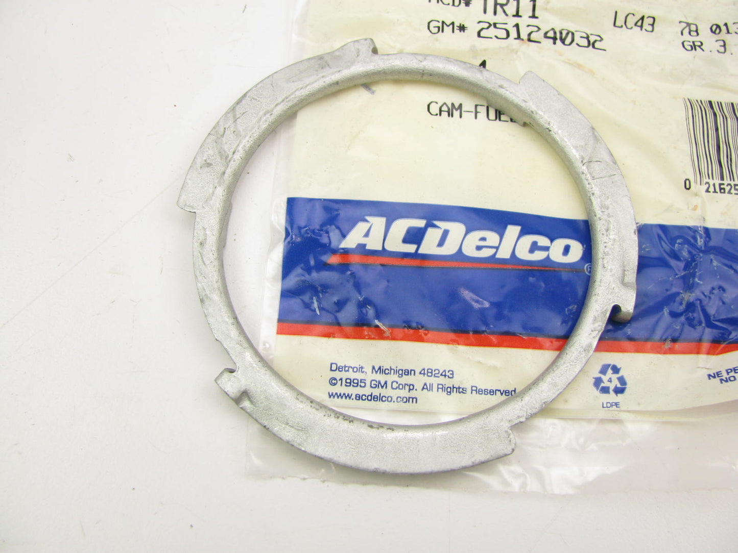 Acdelco TR11 Fuel Tank Sending Unit Lock Ring - 25124032