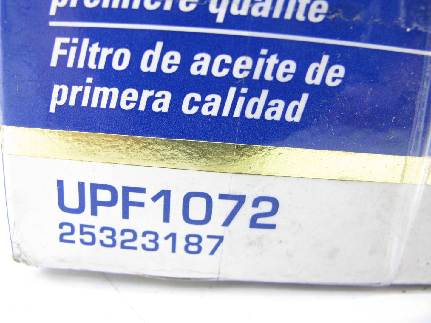 Acdelco UPF1072  Engine Oil Filter