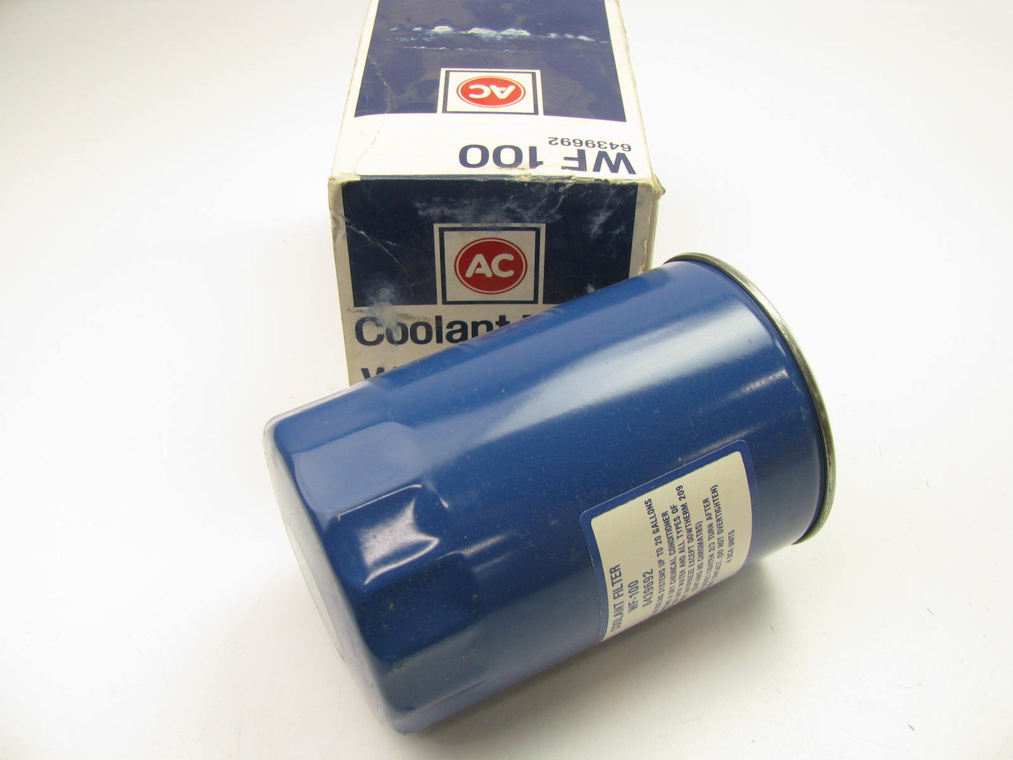 ACDelco WF100F Engine Coolant Filter OEM GM 12490162