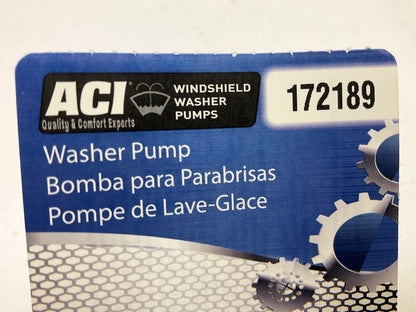 ACI 172189 Windshield Washer Pump