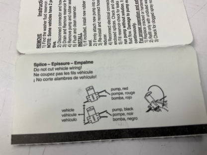 ACI 173686 Windshield Washer Pump