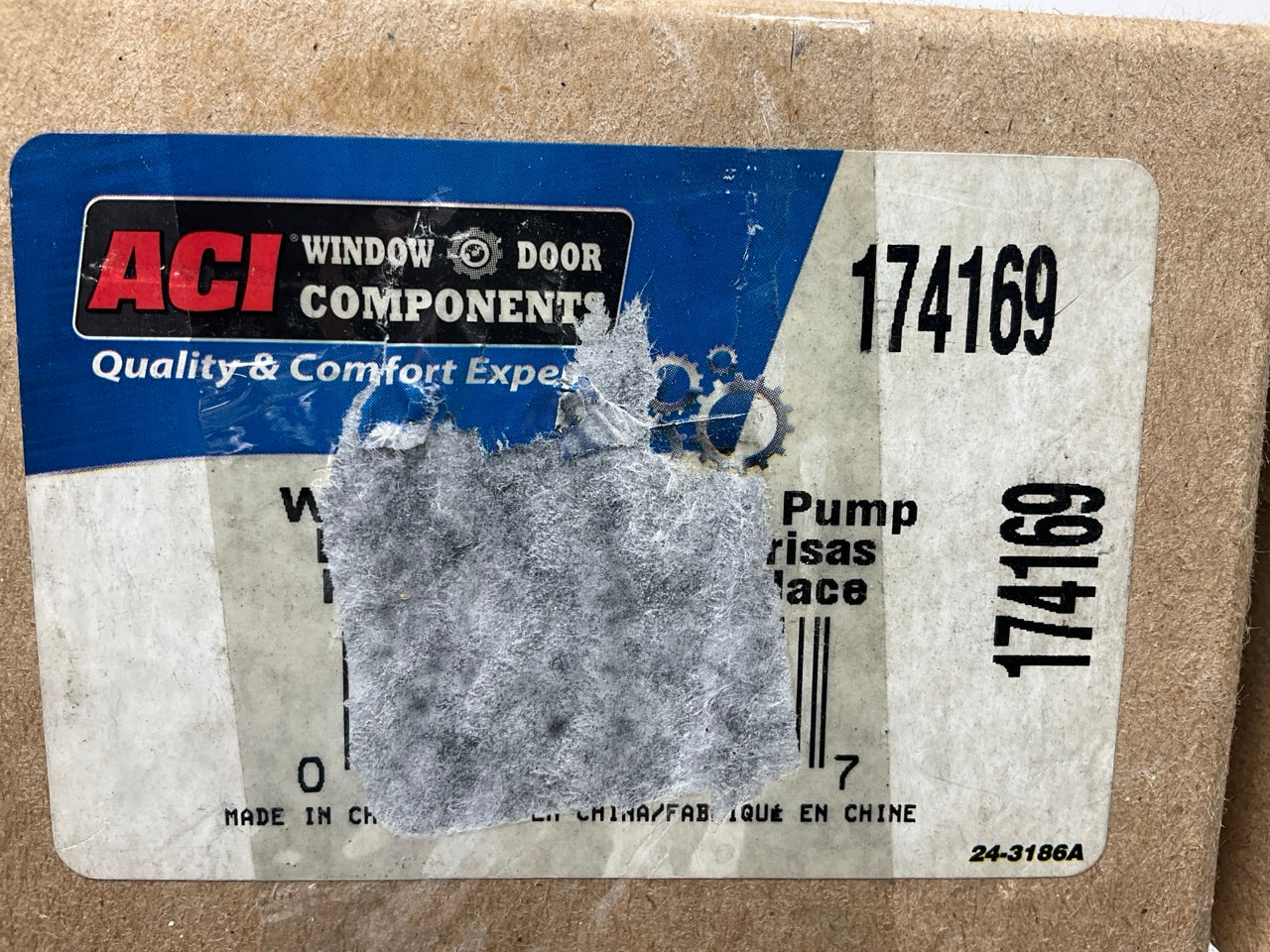 ACI 174169 Windshield Washer Pump