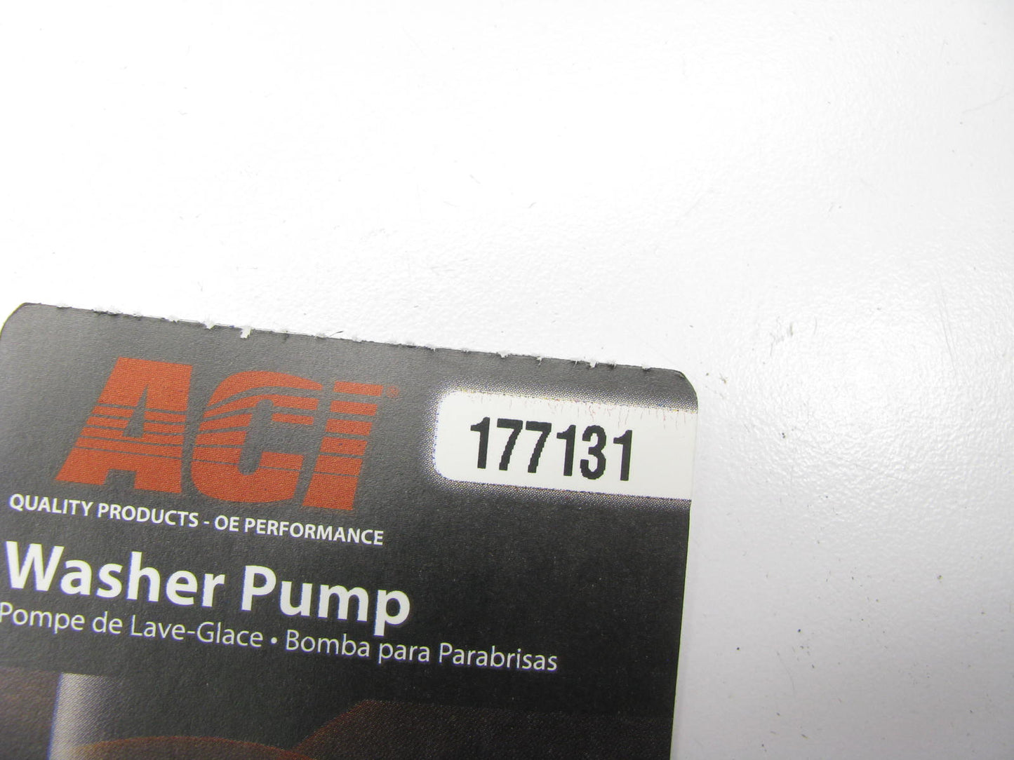 ACI 177131 Windshield Washer Pump