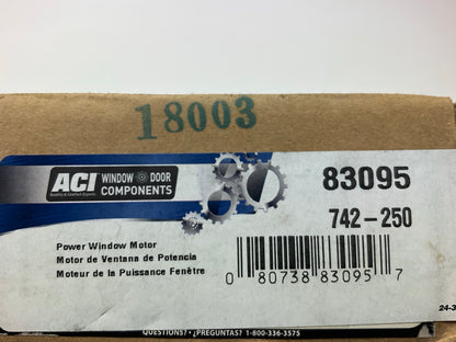 ACI 83095 Front Power Window Motor