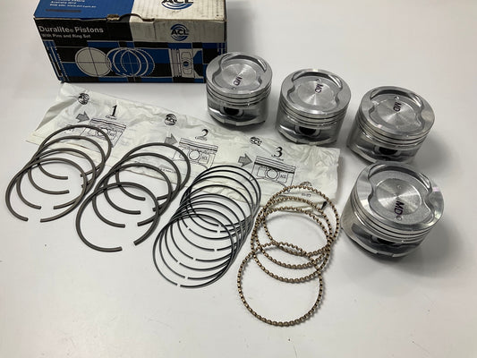 ACL 012-526220 Engine Piston Set .020'' / .50mm 1987-1990 Toyota 2.0L 3SFE