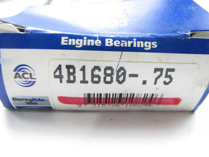 ACL 4B1680-75 Connecting Rod Bearings - .75mm Size For Toyota 1.8L DOHC 7AFE