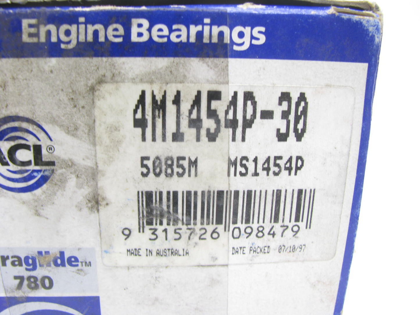 ACL 4M1454P-30 Engine Main Bearings .030'' For 1978-2007 GM 3.3L 3.8L 4.3L