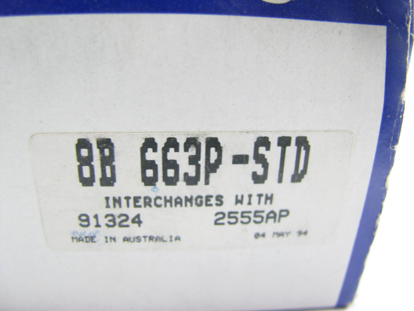 ACL 8B663P Connecting Rod Bearings - Standard 1968-06 Chevrolet SBC 262-400
