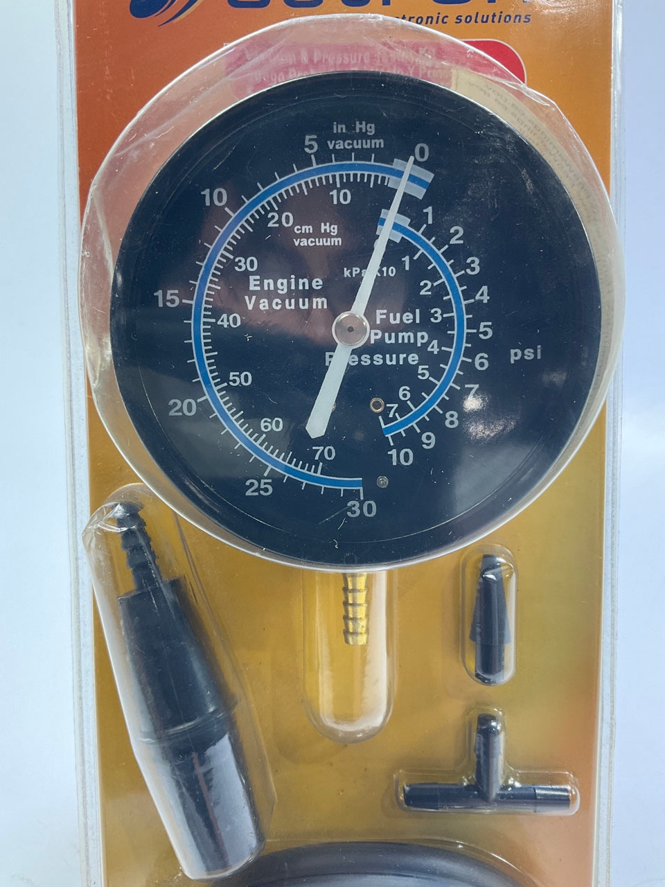 ACTRON CP7803 Vacuum & Fuel Pressure Tester Test Tool Kit - 0-30'' Hg 0-10 Lbs