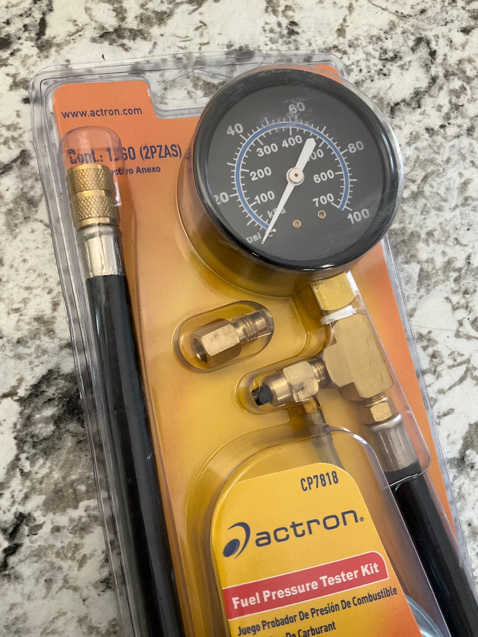 Actron CP7818 Fuel Pressure Tester Kit