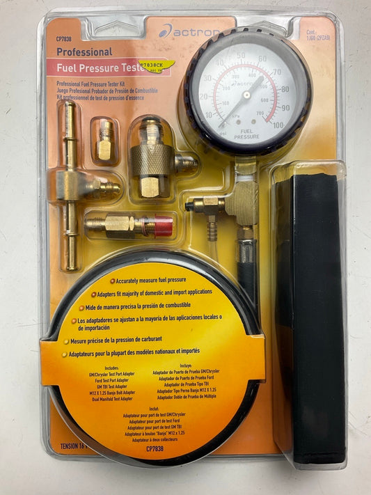 Actron CP7838 Professional Fuel Pressure Tester Test Tool